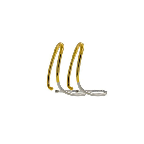Enchanting Dual-Tone Elf Ear Clips