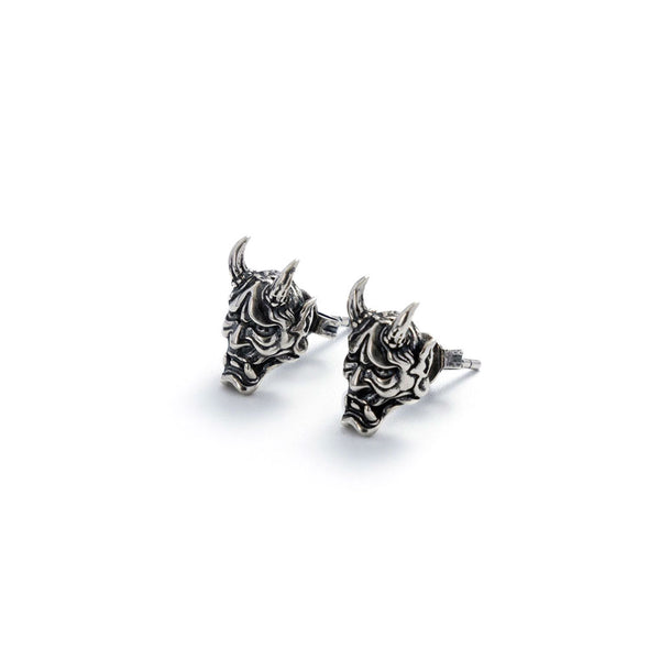  Prajna silver earrings-Silver-plated-Shesamore jewelry  